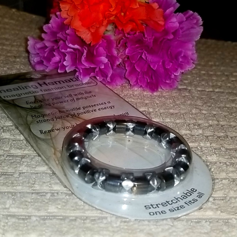 HEMATITE MAGNETIC FASHION BRACELETS